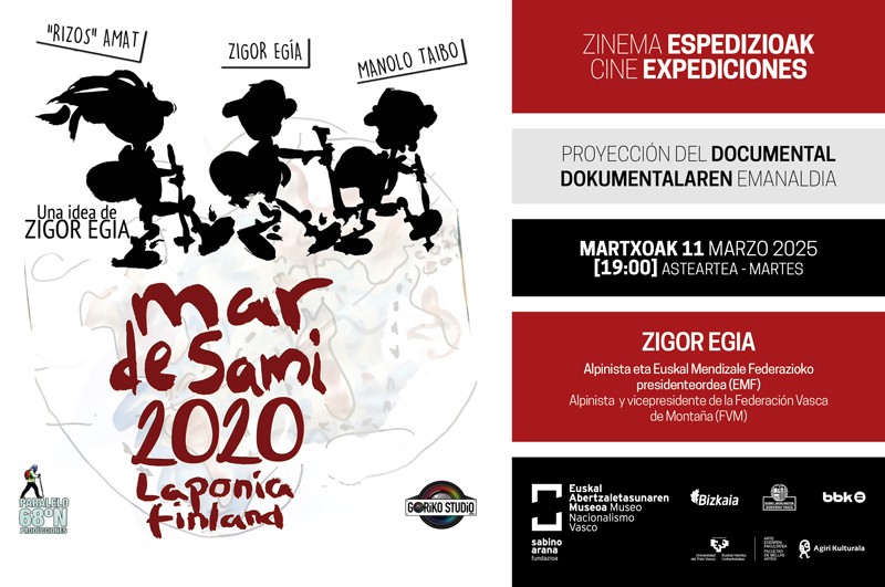 Proyección del documental “Mar de Sami 2020. Laponia. Finland”