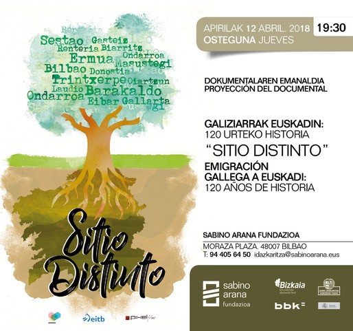 Davide Cabaleirok “Sitio Distinto” dokumentala aurkeztuko du Sabino Arana Fundazioan