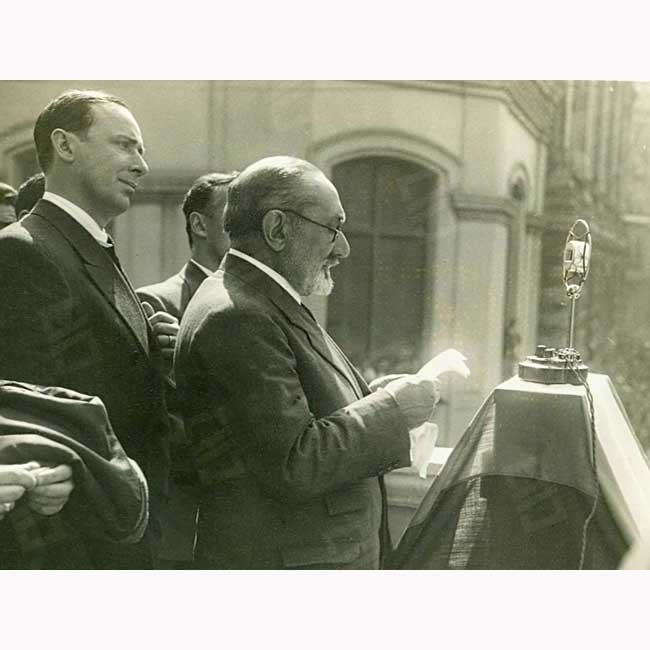 Luis de Arana y Goiri en el primer Aberri Eguna (1932)