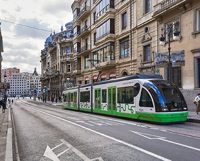 Tranvía de Bilbao (Bilbao Turismo)