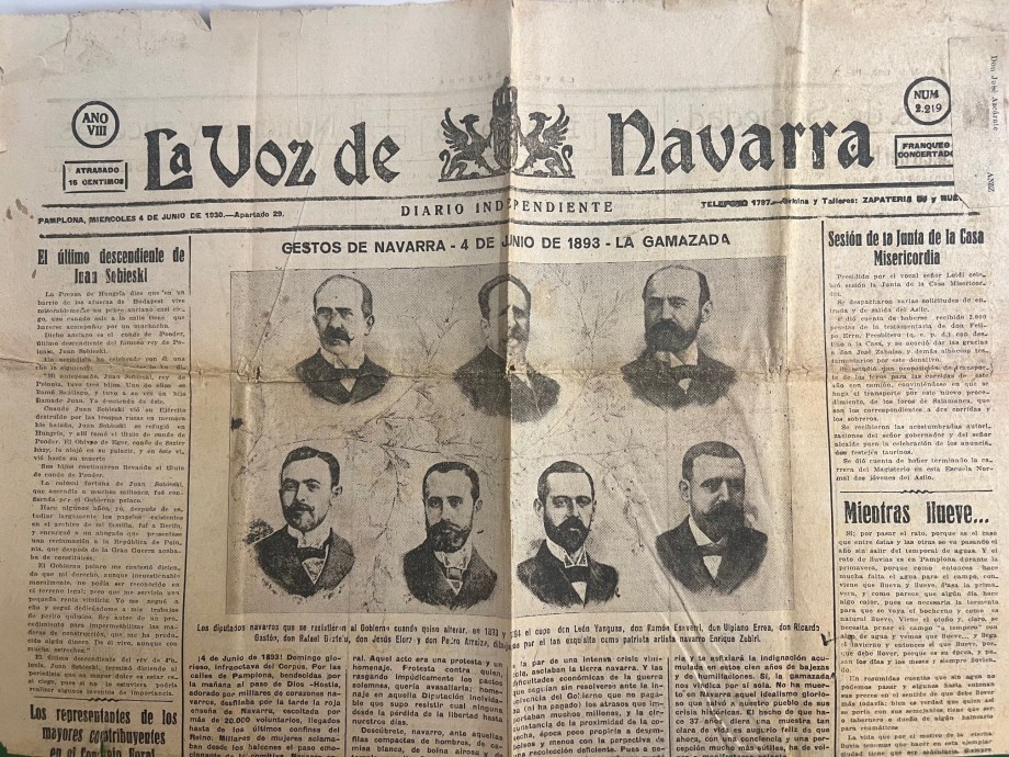 Ejemplar del 4 de junio de 1930.