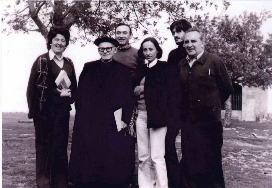 El grupo Etniker con Barandiaran (1976)